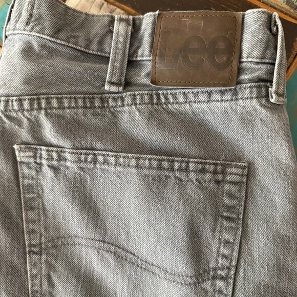 LEE vintage jeans relaxed fit REWORKED upcycled modified re worked 38 x 30 mens - Picture 9 of 16